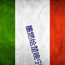 墨燃給楚晚甯用道具mono