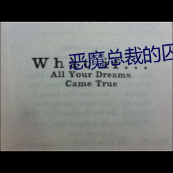 恶魔总裁的囚宠