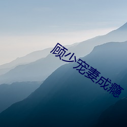 顾(顧)少宠妻成瘾
