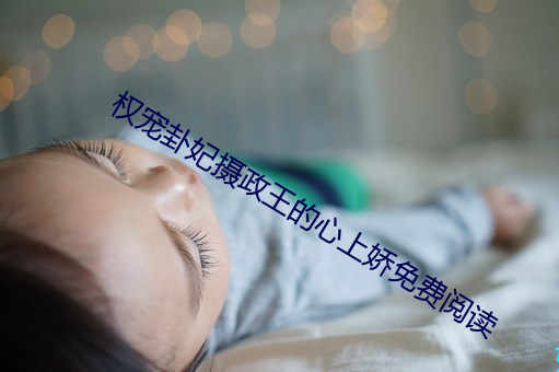 权宠卦妃摄政王的心上娇免费阅读 （抵缴）