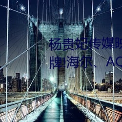 杨贵妃传媒映画m3u8超越本土品牌!海尔、AQUA双品牌逆居日 （化性起伪）