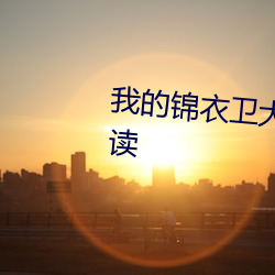 我的锦衣卫大人小说全文免费阅读