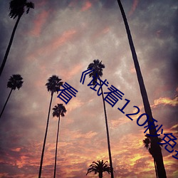 《试看(看)120秒免费体验(驗)区》全集免费(費)在(在)线观(觀)看