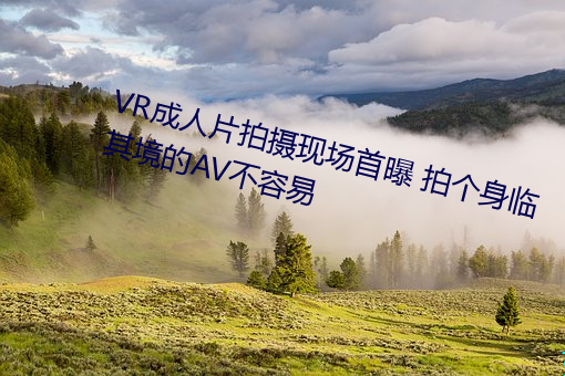 VR成人片拍摄现(現)场首曝(曝) 拍个身临其(其)境(境)的(的)AV不容易(易)