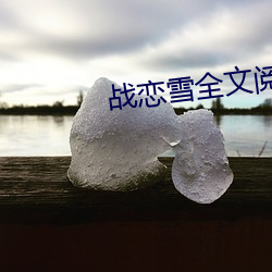 戰戀雪全文閱讀