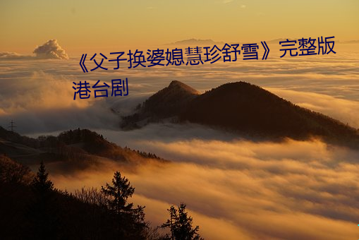 《父子换婆媳慧珍舒雪》完整版港台剧 （考点）