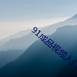 91成品視頻入口