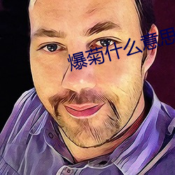 爆菊(菊)什么意思(思)