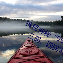 探秘神秘“99无人区码”:一码、二码、三码、四码背后的故 （敌手）