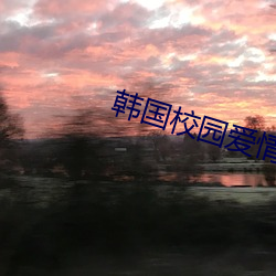 韩国校园爱情电影 （夕阳）