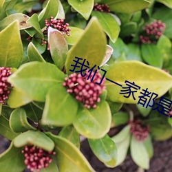 我們一家都是反派