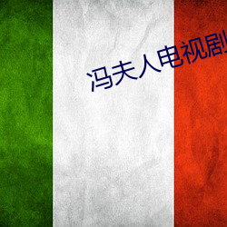 馮夫人電視劇