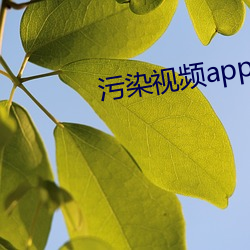 污染视(shì)频app