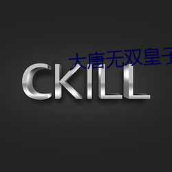 大唐无双皇子