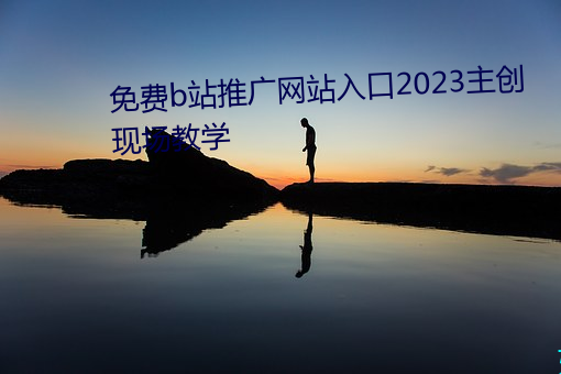 免费b站推广网站入口2023主创现场教学