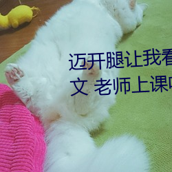 迈开(kāi)腿让(ràng)我看看你的那个部位作文 老师(shī)上课吃我的小兔兔(tù)作(zuò)