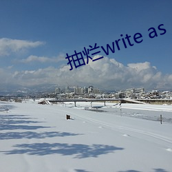 write as