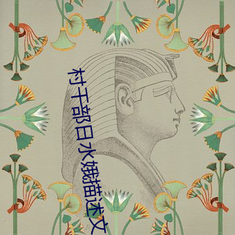 村干部日水娥描述文字