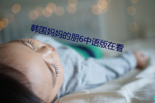 韩国妈妈的朋6中语版在看