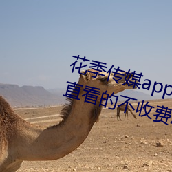 花季传媒app下载3.0.3黄(huáng)版可(kě)以一(yī)直看的(de)不(bù)收费APP