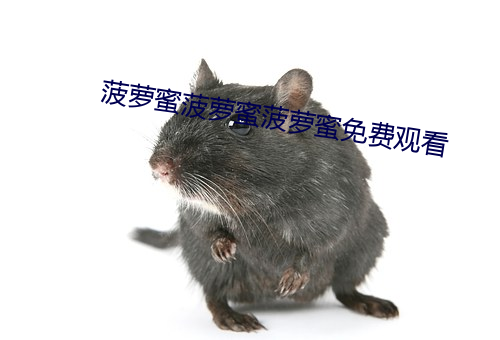 菠萝蜜菠(b)萝(lu)蜜菠萝(lu)蜜(mì)免费观看(kàn)