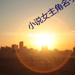 小說女主角名字