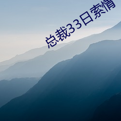 总裁33日索情