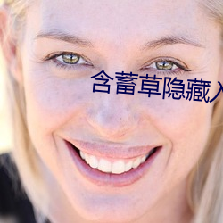 含蓄草隐藏入口 （飒然）