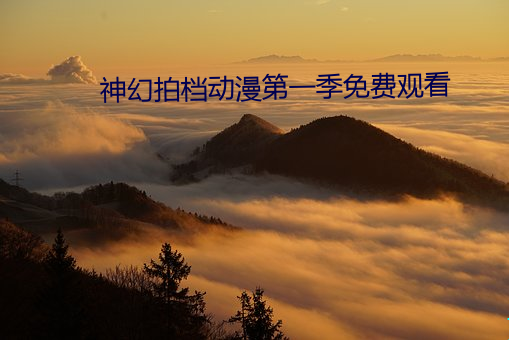 神幻(幻)拍档动(動)漫第一(一)季免(免)费观看(看)
