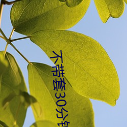 不带(dài)套30分钟(zhōng)