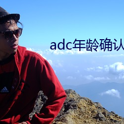 adc年龄确认