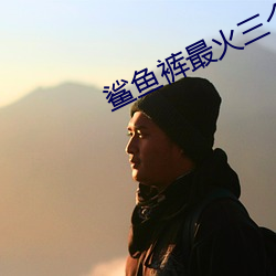 鲨鱼裤最火三个牌子 （石沉大海）
