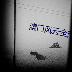澳門風雲全部角色名單