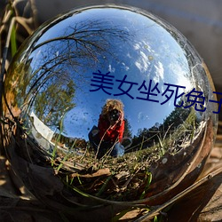 美女坐死兔子