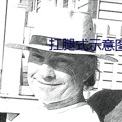 扛腿式示意圖面