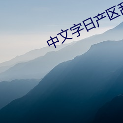 中文字日产区乱 （传流）