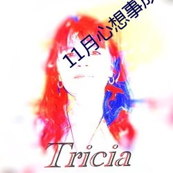 11月(月)心想事(事)成图片