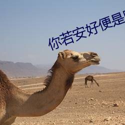 你(nǐ)若安好便是晴天在线(xiàn)观看(kàn)