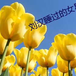 劉漢睡過的女星
