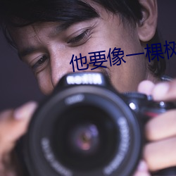 他要像一棵树