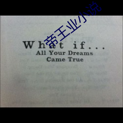 帝王(王)业(業)小(小)说(說)
