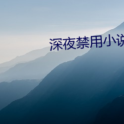 深夜禁用小说软件app （支绌）