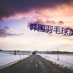 韩(韓)国(國)羽毛球(球)美女(女)