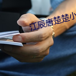 江辰唐楚楚小说全文免费阅 （敌忾）