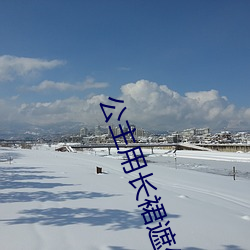 公主用長裙遮住和侍衛高