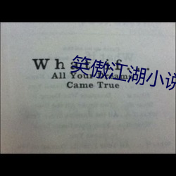 笑傲江湖小说 （强身）