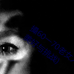 搡60一70老女人老妇女(探寻晚年生活的美好与挑战) （子部）