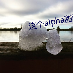 这个alpha甜爆了