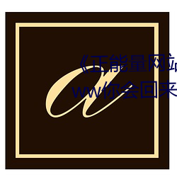 《正能量网站你懂我意思正能量www你会回来》超清免费在线 （烘云托月）