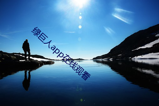 绿巨人app在线观看